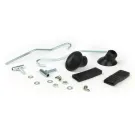 Reparatieset Voor Bagagedrager Opklapbaar Voorzijde MOTO NOSTRA Vespa Smallframe V50, PV125, ET3 Vespa Largeframe Rally180 Zilver