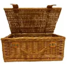 rieten scooter mand middel