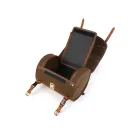 Roltas (Klein) Voor Bagagedrager (Alternatief Voor Topkoffer) Moto Nostra Classic Waxed Canvas' 330x190x180mm