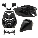 Kappenset Piaggio Zip Porsche Zwart Metallic - RS-1