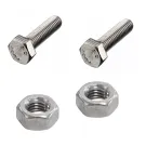 rvs bouten / moeren montage spatbordbeugel