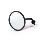 Spiegel MOTO NOSTRA Short Vespa GTS 125-250-300 GTL 125 (ZAPM 31101) Voor Rechts En Links Halfmat Zwart Rechtse Draad