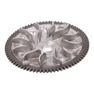 Halfpoulie / Starterkrans Piaggio 125 (Runner 2T)