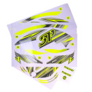 Stickerset Piaggio Zip Fluor Geel (special)