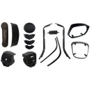 Omlijstingset / Sierpakket Vespa Sprint (vanaf 2018) - Mat Zwart