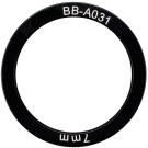 Trapas Opvulring Elvedes 38 x 30 x 7.0 mm Aluminium (3 Stuks)