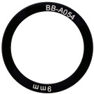 Trapas Opvulring Elvedes 38 x 30 x 9.0 mm Aluminium (2 Stuks)