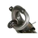 Uitlaat (alleen carrosserie zonder demper)  pm tuning pm59 x tech  piaggio lc 2 takt maxi   ongelakt