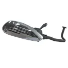 Uitlaat China Elegance 12 inch met dubbele schokbreker