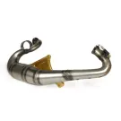 Uitlaat (alleen carrosserie zonder demper)  pm tuning pm84 x tech  piaggio lc 2 takt maxi   ongelakt