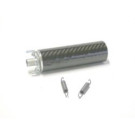 Uitlaatdemper Bidalot - Carbon