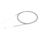 Universele Kabel Bgm Original Ø=1.2mm x 2500mm Slang= 2200mm Fitting Ø=5,5mm x 7,5mm Pe Binnenste Voering Gevlochten Kabel Grijs Gebruikt Als Gaskabel.