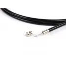 Universele Kabel Bgm Original Ø=1,9mm x 2500mm Slang= 2200mm Fitting Ø=8,0mm x 8mm Pe Binnenste Voering Zwart Gebruikt Als Koppelingskabel Voorremkabel.