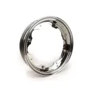 velg  BGM pro  lambretta li (serie 1 3), li s, sx, tv (serie 2 3)   roestvrij staal, gepolijst