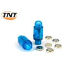 Ventieldopset Blauw Met Blauwe Flits Tnt