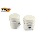 Ventieldopset Zuigermodel Chrome/Wit