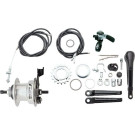 Versnellingsnaaf 3 Speed Sturmey Archer Summit X-RD3 Trommelrem High Polish Aluminium