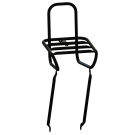 Voordrager 26"/28" Steco Smooth 25 cm Glanzend Zwart