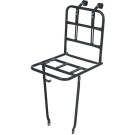 Voordrager Basil Front Carrier L 40 x 28 x 96 cm Mat Zwart