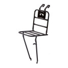 Voordrager Voor 20-24" Transportfiets Steco Comfort 20 x 20 cm Glanzend Zwart