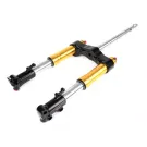 Vork PM Tuning Monster Vork ø=38mm (Gilera Runner 125 180cc) (2005)  Geel chroom