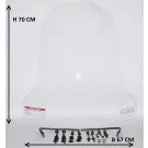 Windscherm AGM Qube - Hoog