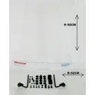 Windscherm passend op Niu M - Hoog