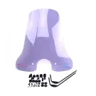 Windscherm Vespa LX Hoog / Smoke (zwarte beugels)