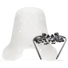 Windscherm Vespa Sprint A-plus - Hoog - Transparant