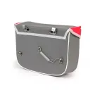 Zadeltas Moto Nostra Ciao Rood Grijs