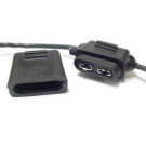 Zekeringhouder - Type : Steekzekering - Waterdicht