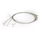 Set Binnenkabels Universeel  Bgm Original Vespa Lambretta  2x Ø=1,9mm x 2100mm (Peer Vormige Nippel Gebruikt Als Koppelings Voorremkabel).