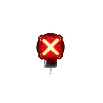 Achterlicht Led M. Remlicht Koso GT-02S Rood CE-Markering