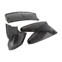 Knipperlicht Set STR8 (4) Met Achterlicht Aprilia SR50 (Voor 1997) Zwart Transparant