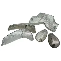 Knipperlicht Set STR8 (4) Met Achterlicht Gilera Runner NA 2003 Carbon Look