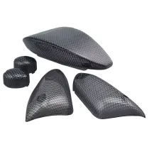 Indicatorlens Set STR8 (4) Met Achterlicht Yamaha Aerox / Nitro NA 1999 Carbon Look