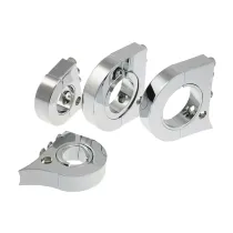 Stuurbeugel Voor  Chroom Behuizing Koso, Voor 1-1/4" Stuur