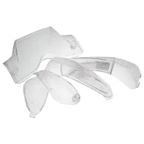 Indicatorlens Set STR8 (4) Met Achterlicht Gilera Runner Voor 2003 Wit