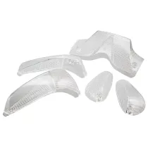 Indicatorlens Set STR8 (4) Met Achterlicht Gilera Runner NA 2003 Wit