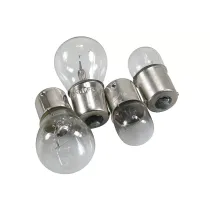 Indicatorlampen Set 2X (12V 10W) ​​& 2X (12V 21W) (BA15S) Wit CE-Markering