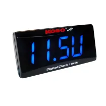 Tijd / Voltmeter Koso Mini Led  Zwart