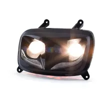 Koplampmasker Ooglight Yamaha BW'S / Booster NA 2004 Zwart