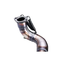 Uitlaat Voca Road Race 70CC Zwart Minarelli Horizontaal (Yamaha Aerox)