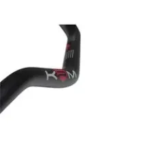 Stuur MX 28mm Met Pad KRM Zwart / Rood