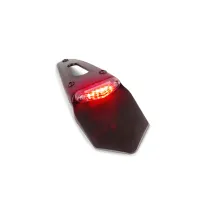 Kentekenplaathouder Enduro Met Led Achterlicht Transparant CE-Markering