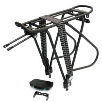 Achterdrager 26/28" Massload Verstelbaar Mat Zwart