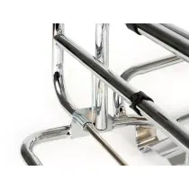 Achterdrager Neerklapbaar MOTO NOSTRA Vespa PK S, PK XL, PK XL2 Chroom