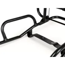 Achterdrager Neerklapbaar MOTO NOSTRA Vespa PK S, PK XL, PK XL2 Zwart