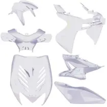 Aerox Kappenset - Wit (8 delig)