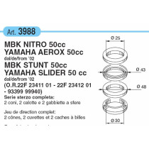 Balhoofdset Yamaha Aerox, Neo's en BW's vanaf 2002 (30mm)